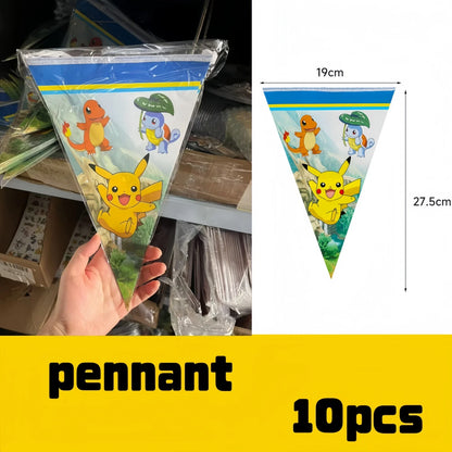 Cartoon Birthday Party Supplies – Tableware & Decorations Set