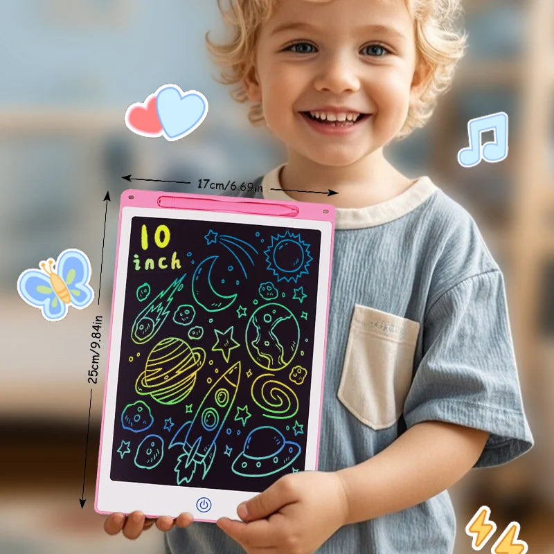 LCD Writing Tablet for Kids – Reusable Drawing & Doodle Board
