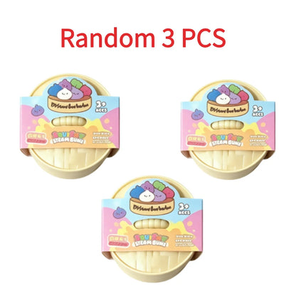 Dumpling Squishy Toy Colorful Slow Rebound Stress Relief