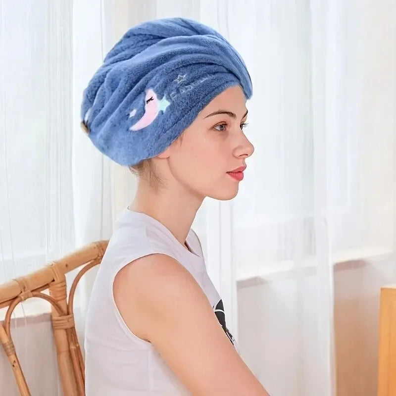 Microfiber Hair Towel Wrap for Quick Drying and Absorbent Care