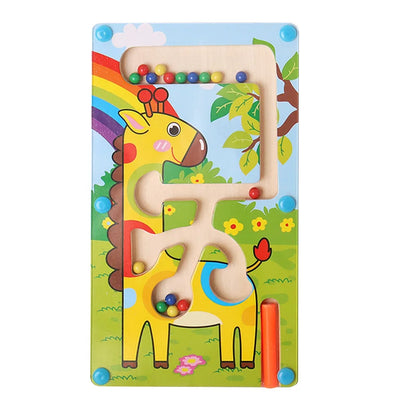 Magnetic Sorting Puzzle – Montessori Maze Learning Toy