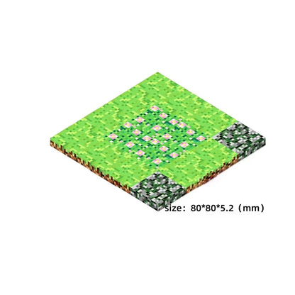 Magnetic Building Block Base Plate for Creative Construction