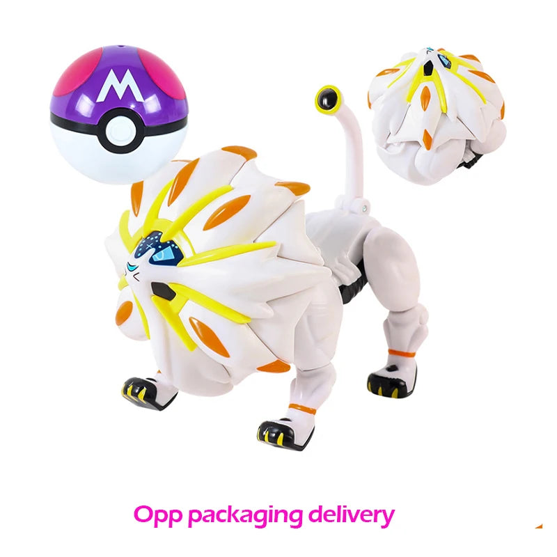 Transforming Anime Toy Ball – PVC Deformable Figure for Play & Display