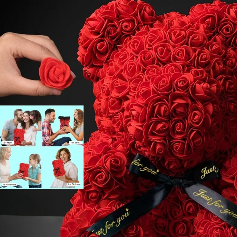 Rose Bear Gift