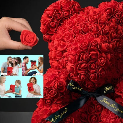 Rose Bear Gift