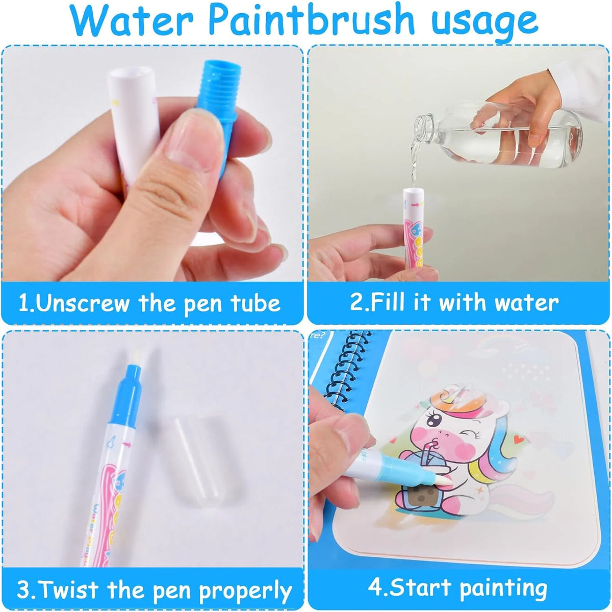 Water Drawing Book