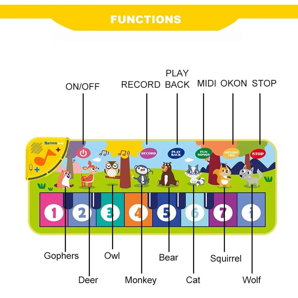 Piano Mat for Kid