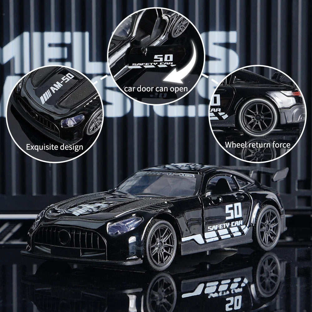 Diecast Car Model, Alloy Sports Car – Made for Display