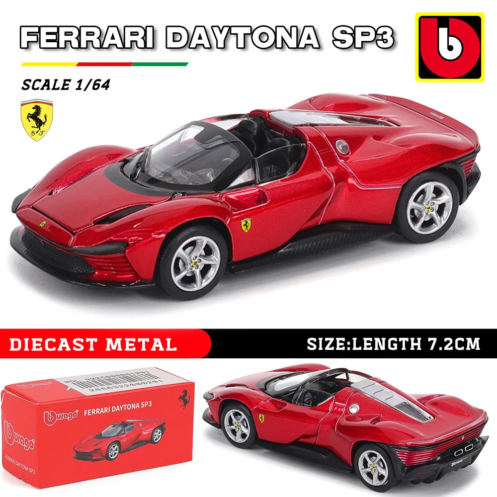 1:64 Diecast Car Model – Metal Alloy Sports Car Collectible