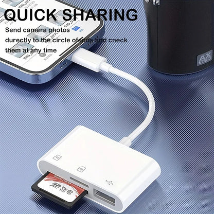 Type C Adapter TF  SD Memory Card Reader OTG Writer Compact Flash USB-C for IPad Pro Huawei Macbook Samsung Xiaomi Cardreader