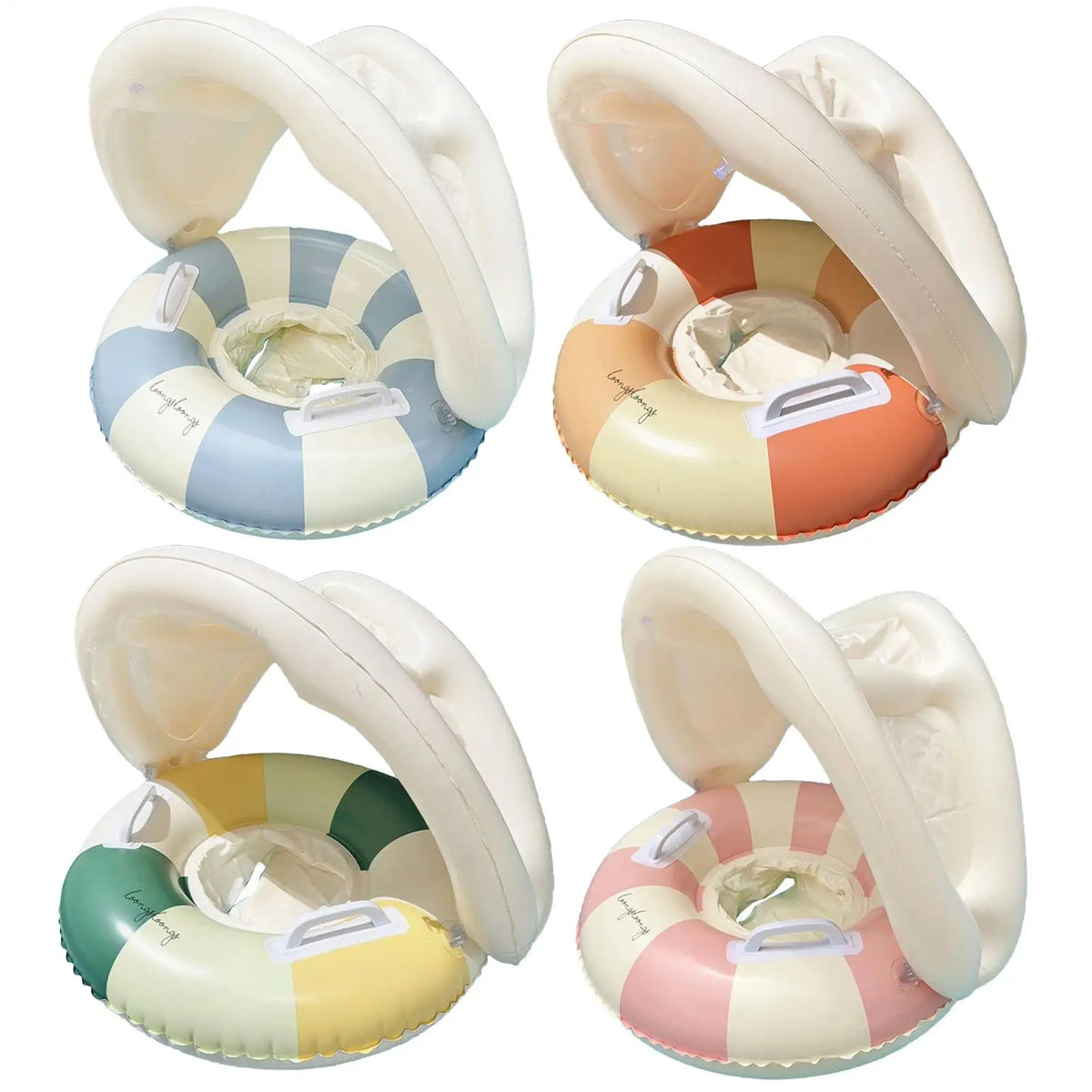 Baby Pool Float with Canopy for Infants & Toddlers