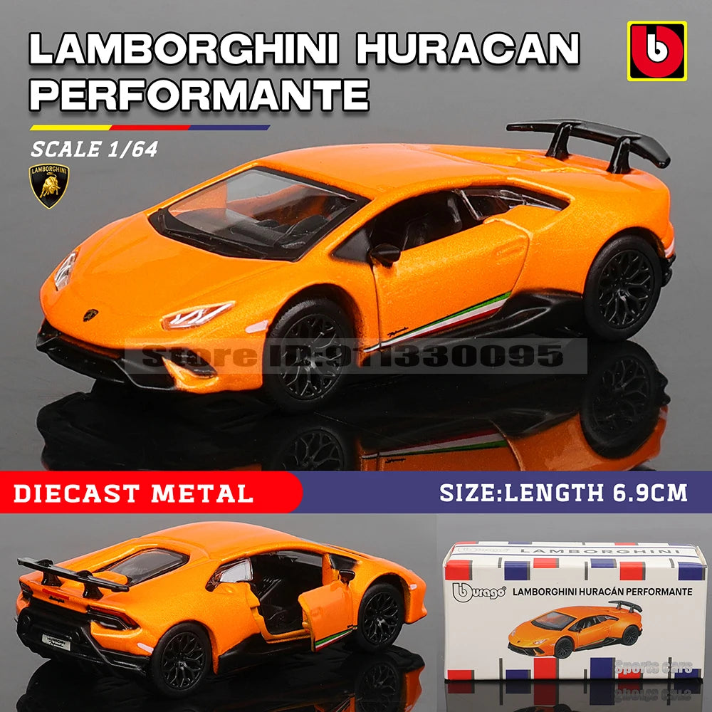 1:64 Diecast Car Model – Metal Scale Collectible for Display