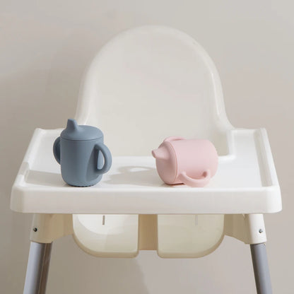 Baby Silicone Cup – 180ml Infant Training Drinking Cup