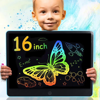 LCD Writing Tablet for Kids – Colorful Drawing Board, 4.5–16 Inch
