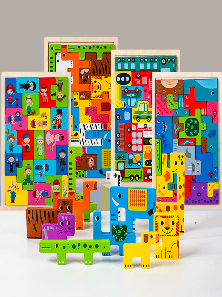 Wooden Animal Puzzle