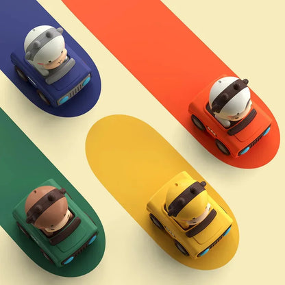 Friction Toy Cars for Toddlers – Push and Go Vehicles