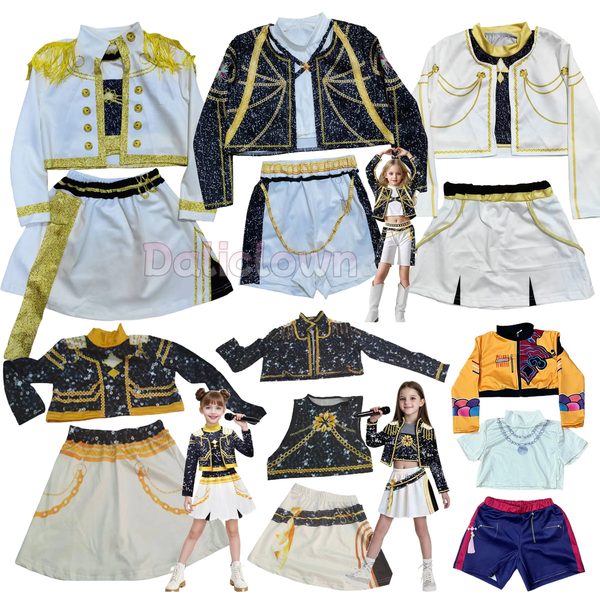 Kids Anime Cosplay Costume – Girls Performance Outfit
