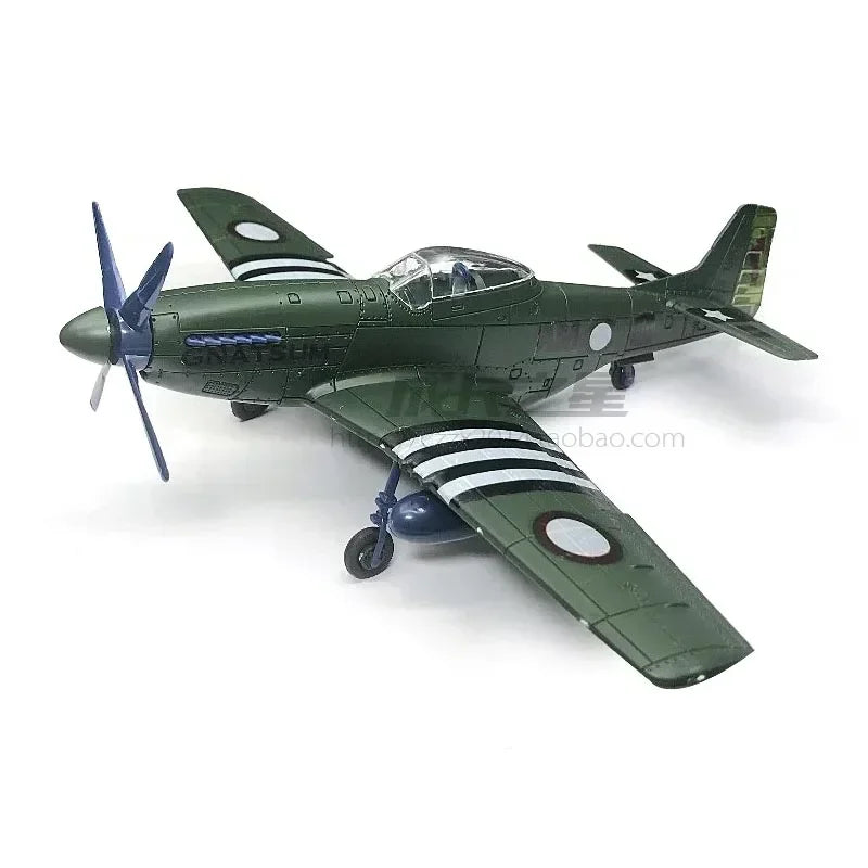 1:48 Fighter Plane Model Kit – 20-Piece Plastic Aircraft