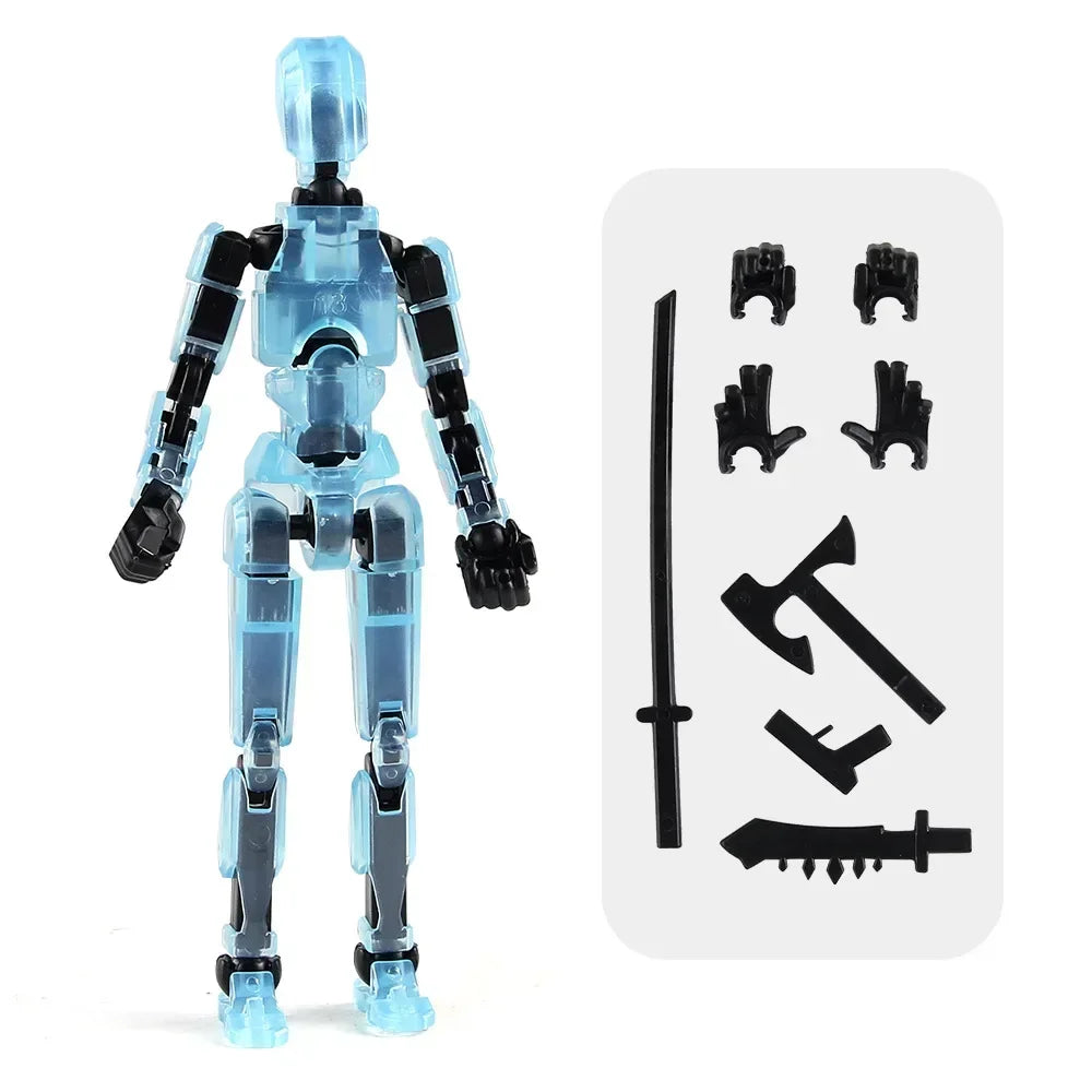 Multi-Jointed Robot Action Figure – Movable Poseable Model