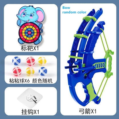 Montessori Throw Sport Slingshot Target Sticky Ball Dartboard Basketball Board Games Educational Outdoor Game Toy
