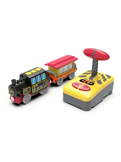 Magnetic Slot Car for Wooden Train Tracks Diecast Railway Toy