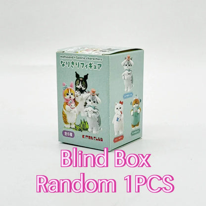 Kawaii Cat Collectible Figure – Cute PVC Model Ornament