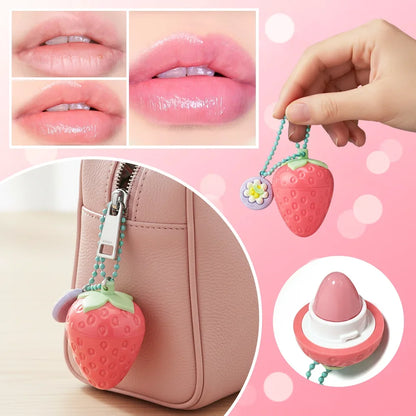 Strawberry Lip Gloss Moisturizing Hydrating Lip Balm 3.5g