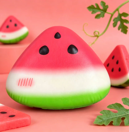 Watermelon Squishy Fidget Toy – Slow Rising Squeeze Stress Toy