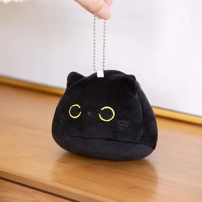 Black Cat Plush Toy – Cute Stuffed Cat Doll