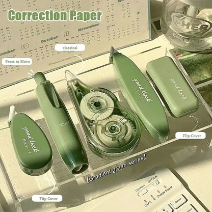 5PC Correction Tape Set Retractable White Out Tape for School & Office