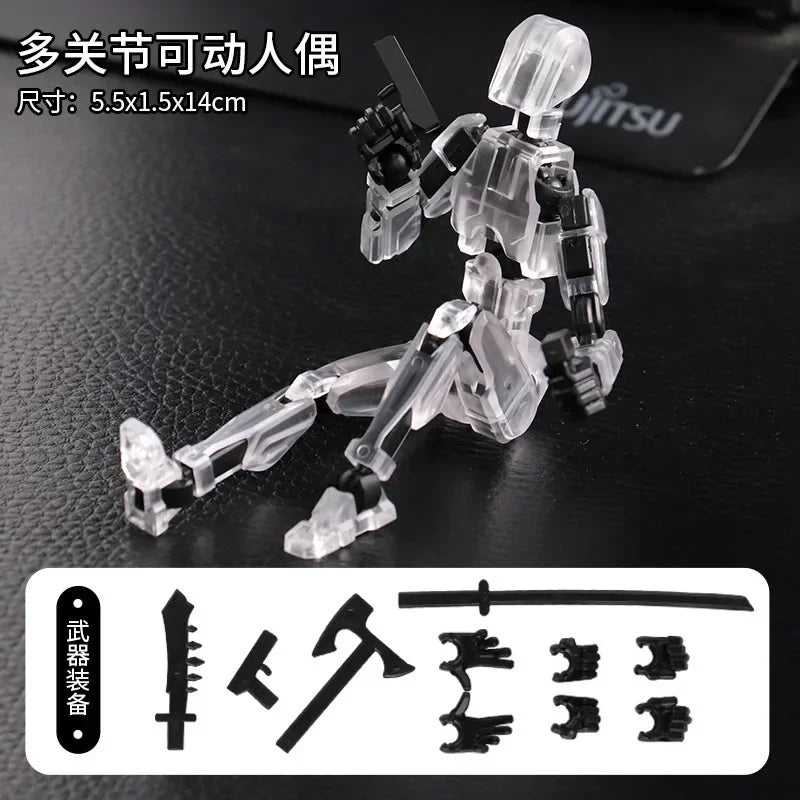 Multi-Jointed Robot Action Figure – Movable Poseable Model