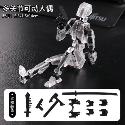 Multi-Jointed Robot Action Figure – Movable Poseable Model