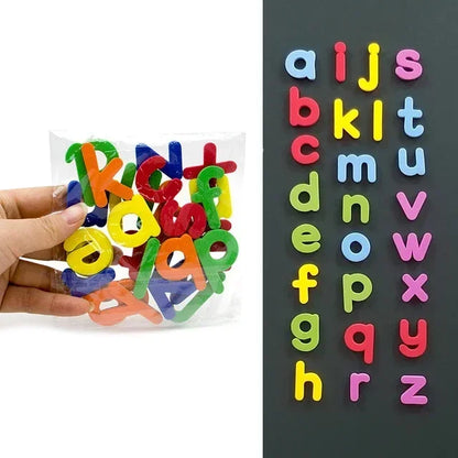 Magnetic Alphabet Letters for Toddlers – EVA Learning & Spelling Set