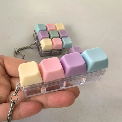 Keyboard Fidget Keychain