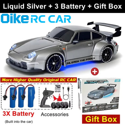 RC Drift Car – 1:24 4WD Remote Control Racing Car