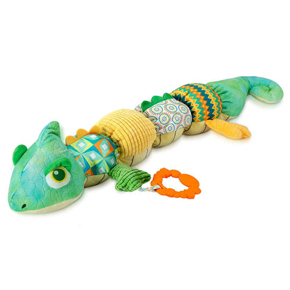 Musical Caterpillar Plush Soft Sensory Rattle Toy for Babies