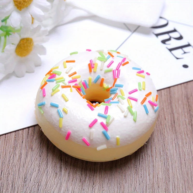 Fake Donut Decoration Artificial Food Display Prop Party Kitchen Decor