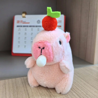 Capybara Plush Toy with Hoodie and Wings – Small Stuffed Animal