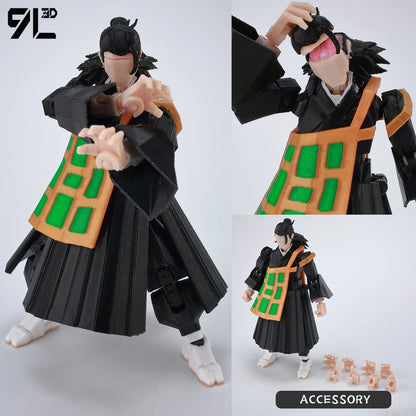 Optimized Product Title: 3D Printed Action Figure, Articulated & Poseable – Ready to Display