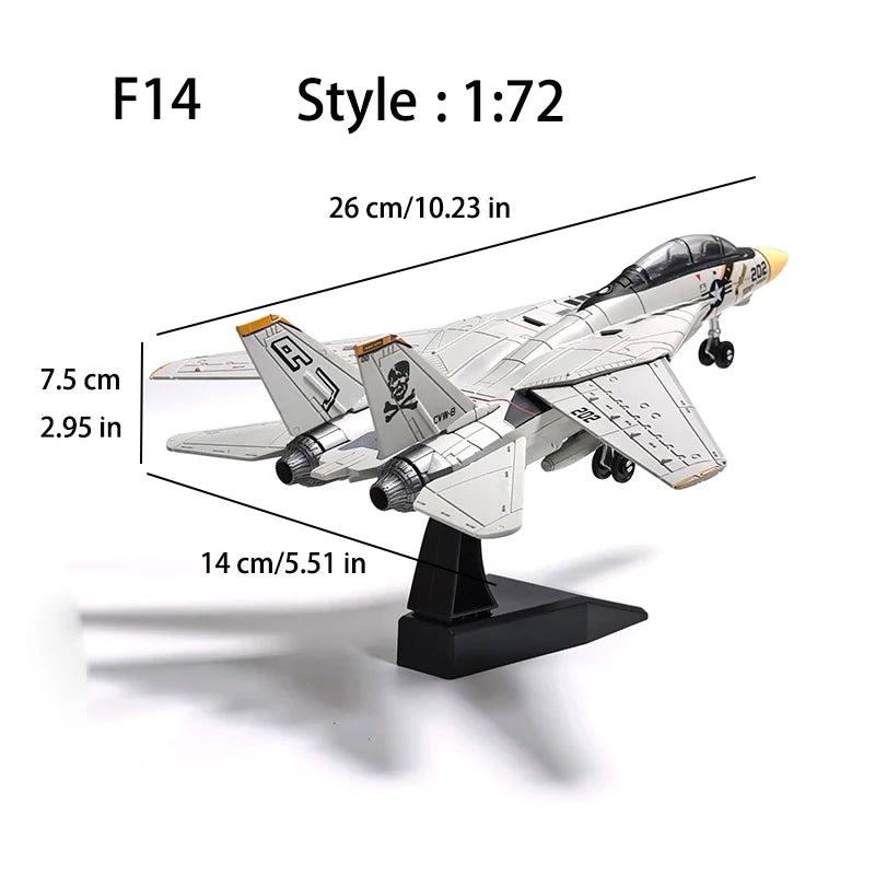 DIY Military Aircraft Model Building Kit – 1:72 Scale