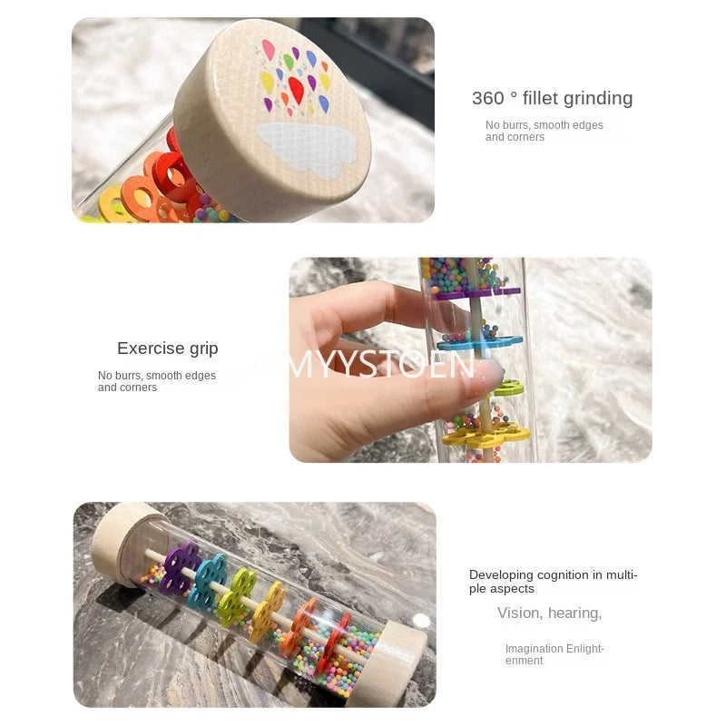 Wooden Rainmaker Toy