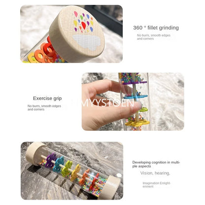 Wooden Rainmaker Toy