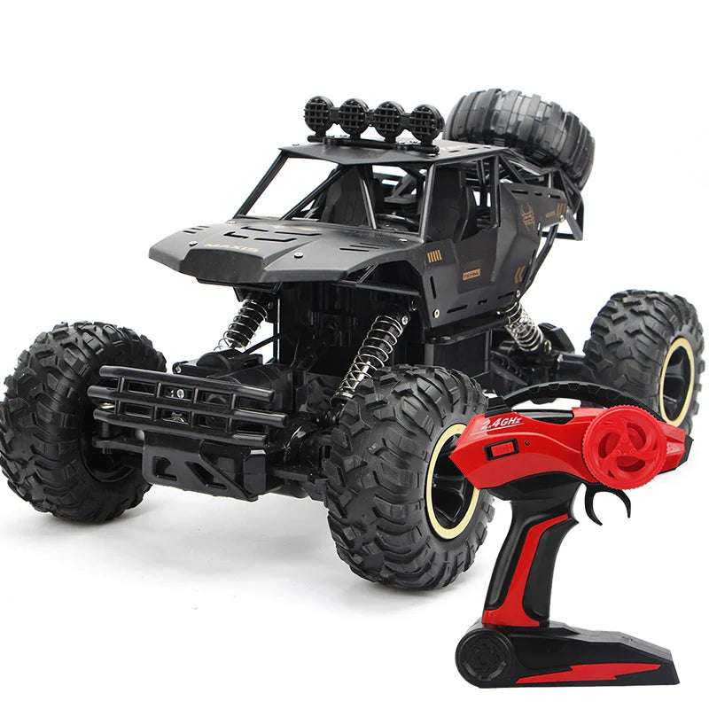 4WD RC Car – LED Lights Off-Road Remote Control Truck for Kids