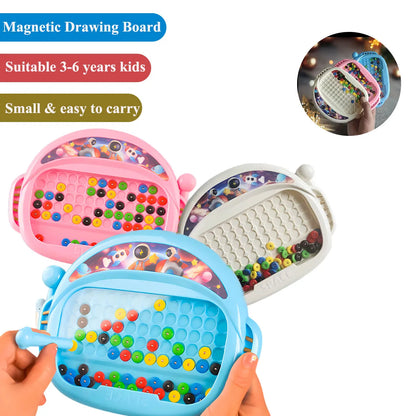 Magnetic Doodle Board – Kids Drawing & Montessori Learning Toy