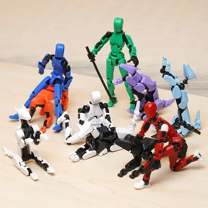 Multi-Jointed Robot Action Figure – Movable Poseable Model