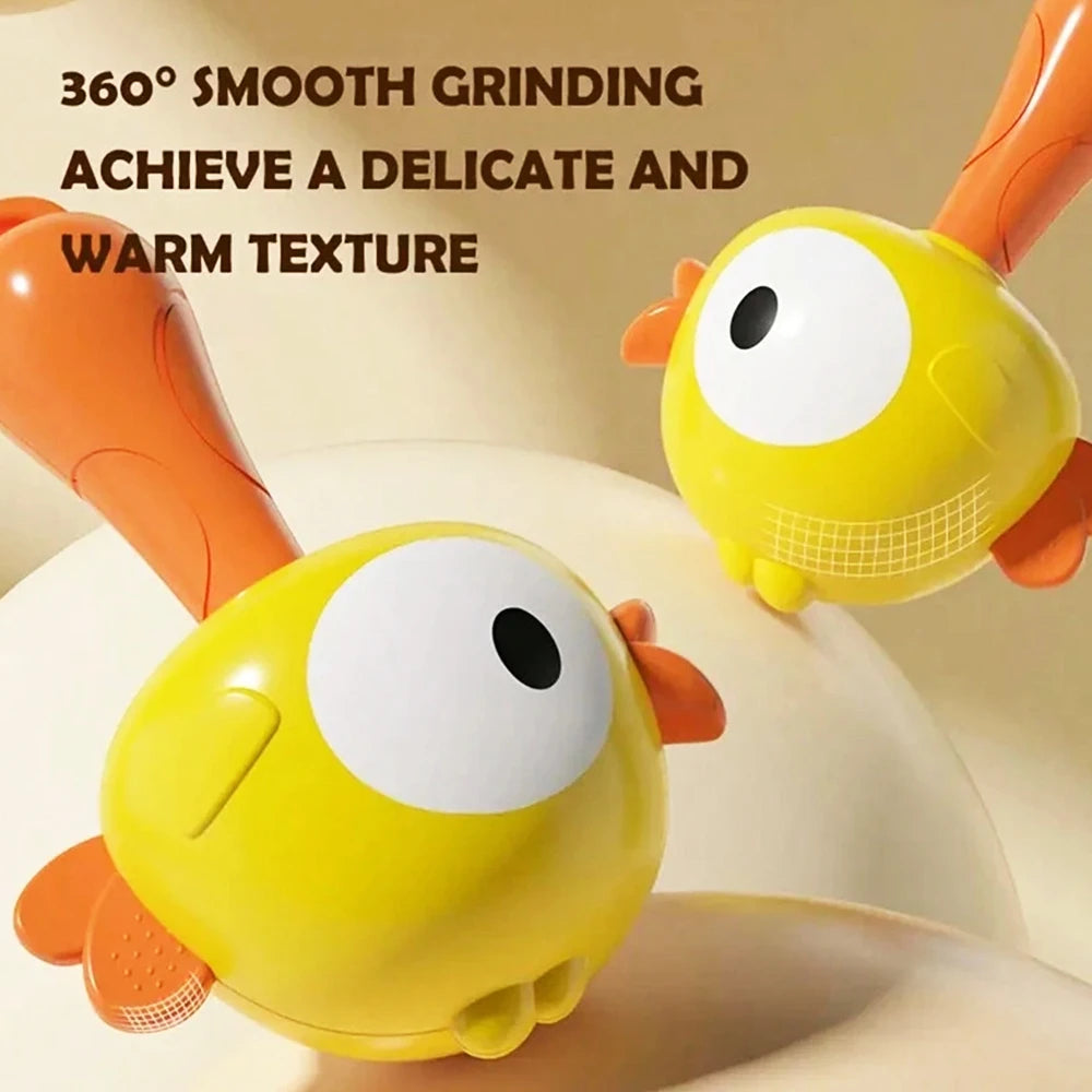 Baby Rattle Toy – Animal Sensory Grasping & Handbell Toy