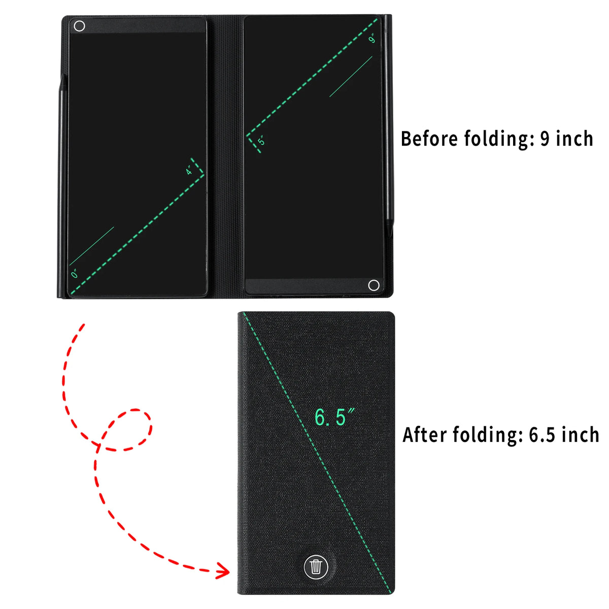 6.5 Inch LCD Writing Tablet – Reusable Digital Notepad