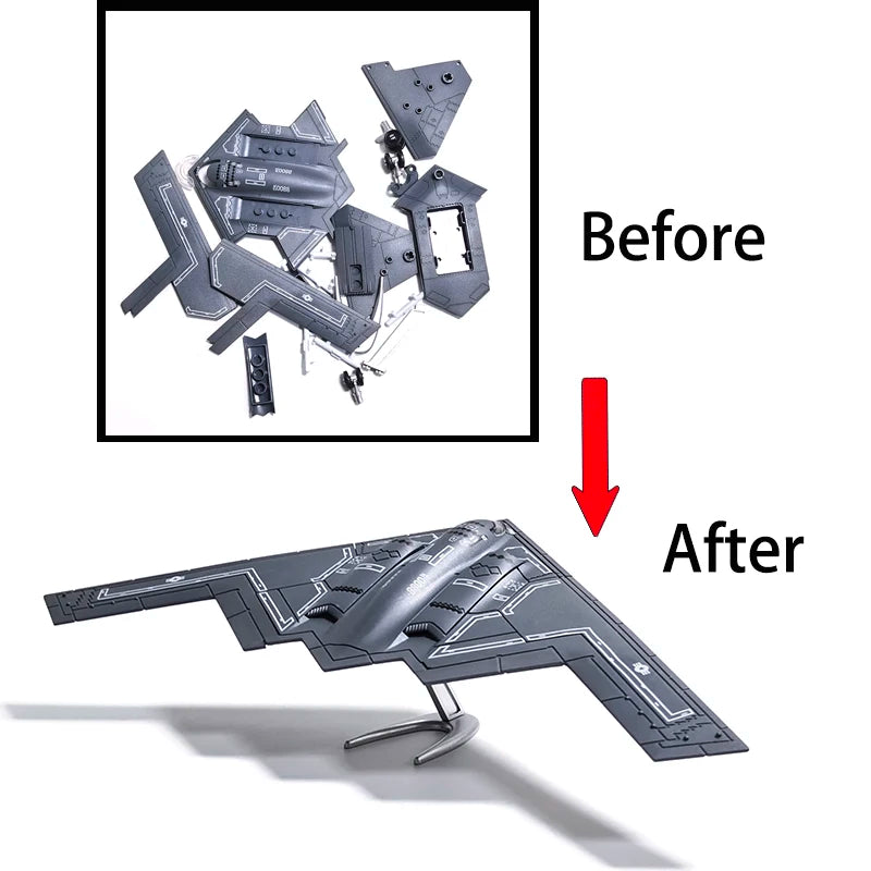 DIY Military Aircraft Model Building Kit – 1:72 Scale