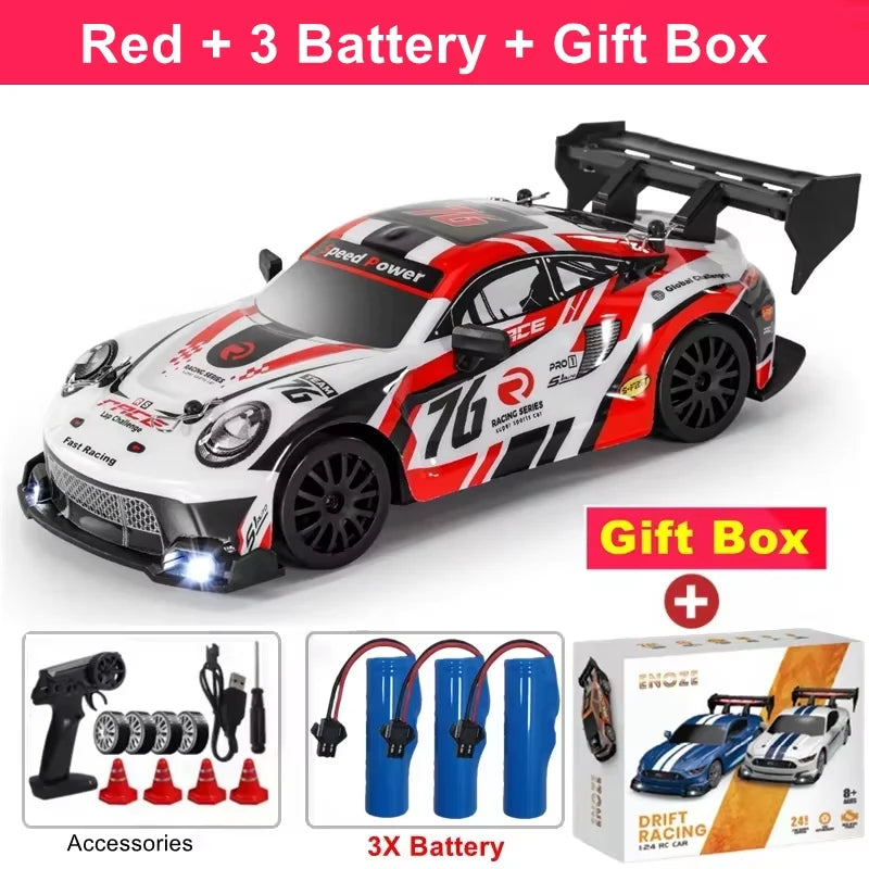 RC Drift Car – 1:24 4WD Remote Control Racing Vehicle
