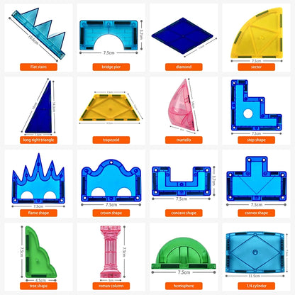 Magnetic Building Blocks